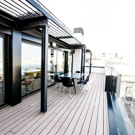 アパート Atico Con Terraza En El Centro De